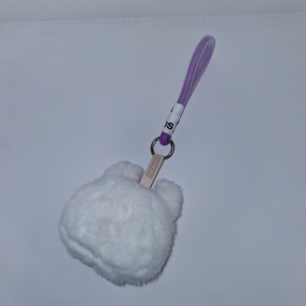 Cute White and Pink Labubu Bag Charm - Picture 3 of 4